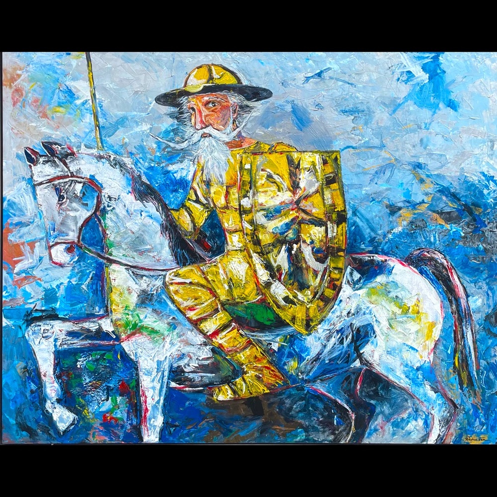 Original paint 48”x60” Wichie Torres